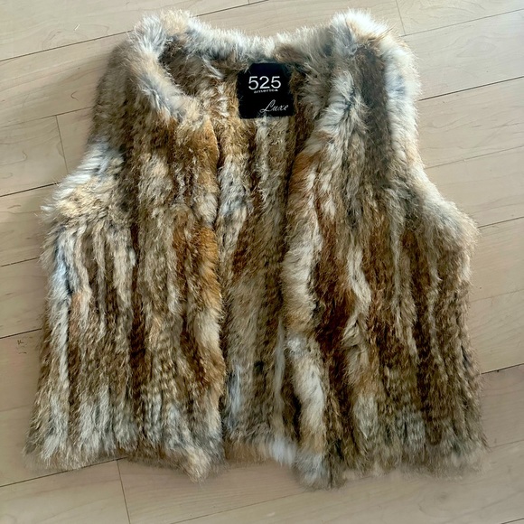 Real rabbit fur vest - Picture 1 of 2